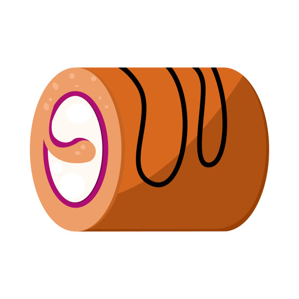 奶油夹心卷饼图片下载