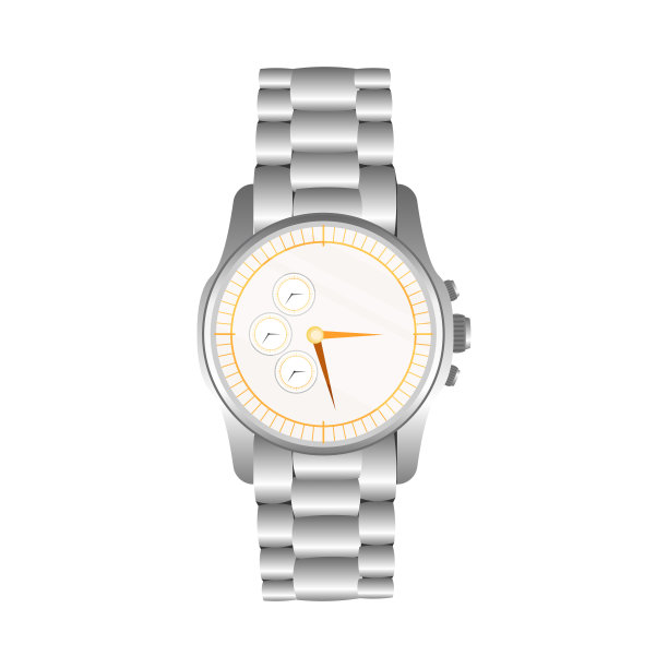 金属腕表插图图片下载