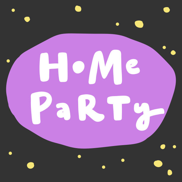 家庭聚会。covid-19社交媒体内容贴纸。矢量手绘插图设计。图片下载