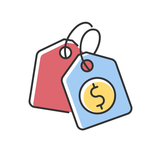 价格标签RGB颜色图标图片下载