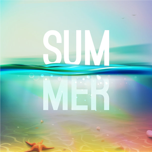 水下蓝色水绿色逼真的海洋图片下载