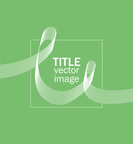 现代海报与方形框架的形象图片下载