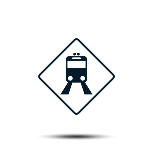 道路标志矢量标志模板插图EPS 10图片下载