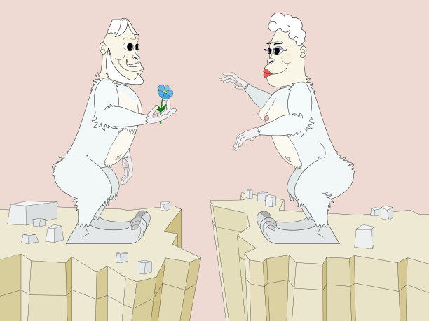 Yetis爱在高山相遇图片下载