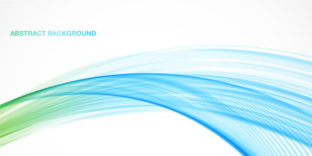 流动曲线背景设计，模板，插图感觉流动和膨胀，线条优美，形象清新图片下载