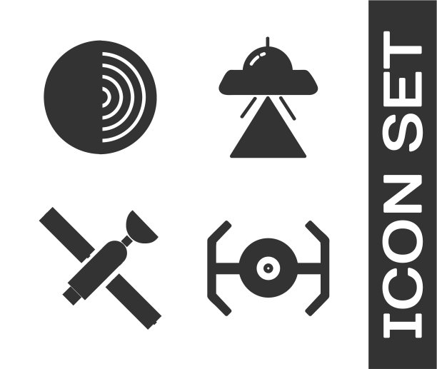 设置宇宙飞船地球结构卫星和图片下载