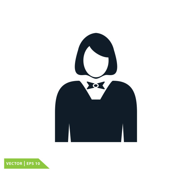 人图标矢量标志模板图片下载