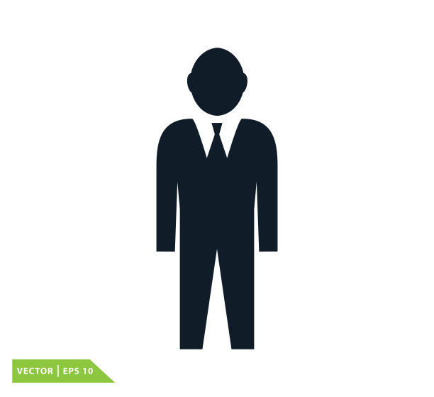 人图标矢量标志模板图片下载