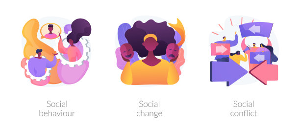 人的互动与沟通是抽象的图片下载