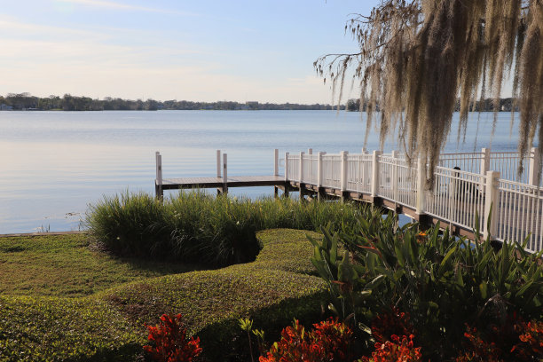 风景优美的花园图片下载