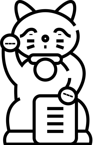 纪念品线图标概念标志轮廓图片下载