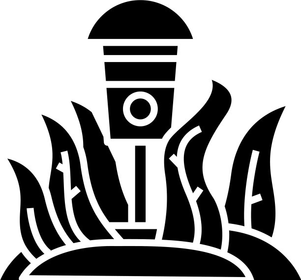 照明黑色图标概念图片下载