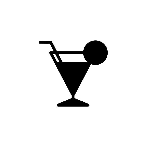 插图葡萄酒杯图标矢量图形图片下载