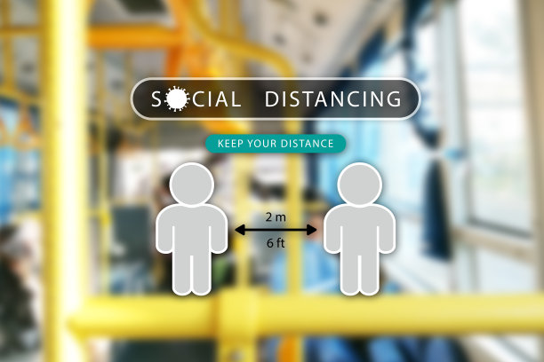 社会距离图片下载