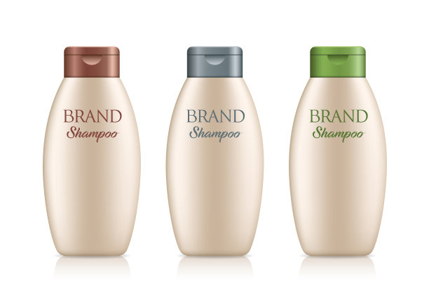 膏霜产品瓶盖采用彩色，集模板设计为一体图片下载