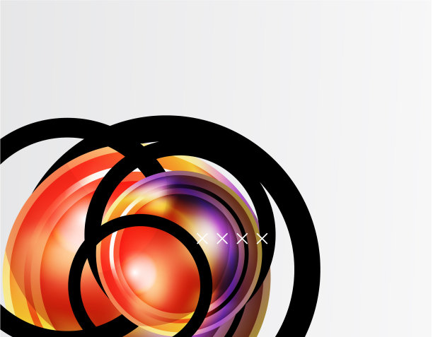 抽象背景-光泽玻璃气泡图片下载