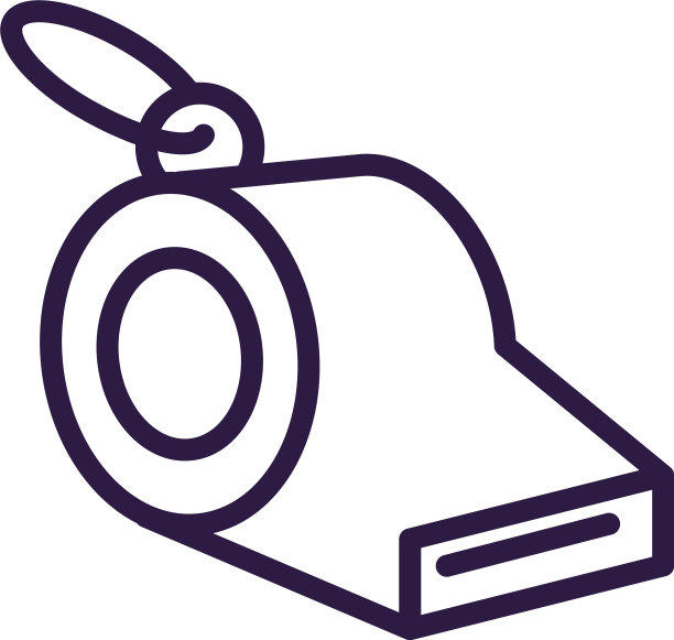 哨子平面样式图标图片下载