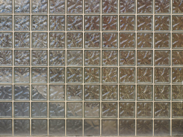 玻璃块墙图片下载