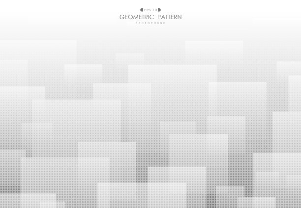 半色调背景的抽象方形图案工艺设计作品。说明向量eps10图片下载
