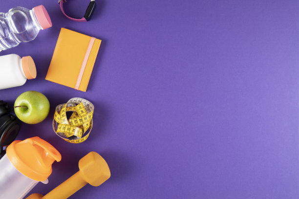 健身设备和配件背景图片下载