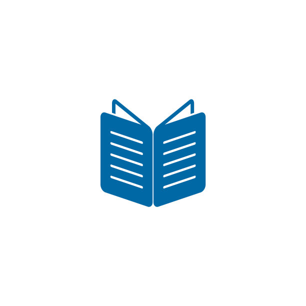书籍图标标志设计模板图片下载