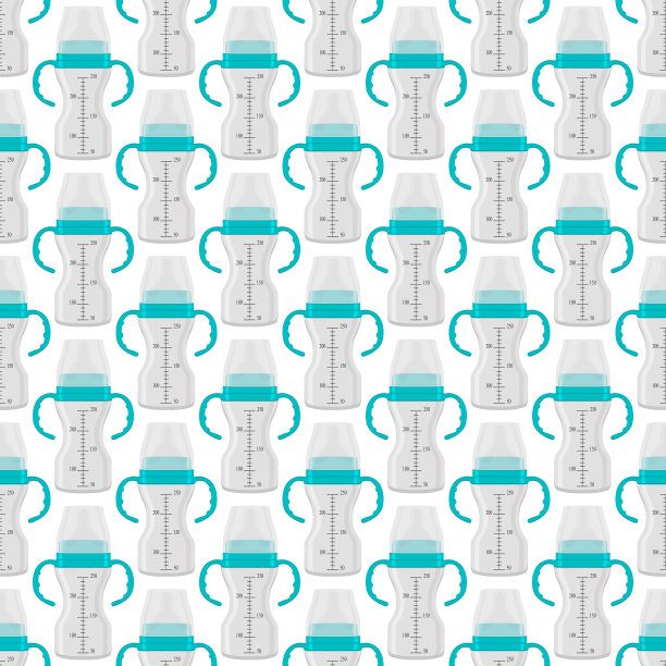 Kit bamilk透明瓶和橡胶奶嘴图片下载