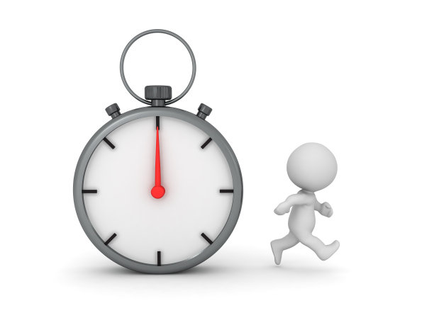 3D角色从秒表跑开图片下载