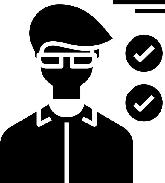 正在测试黑色图标概念的人图片下载