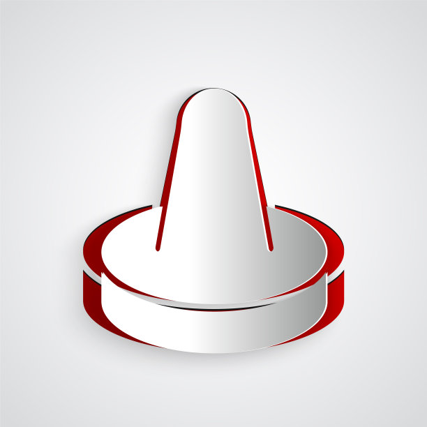 纸切槌和冰球打空气曲棍球图片下载