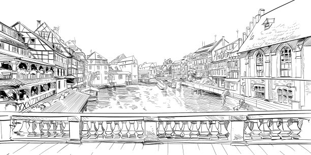 法国的斯特拉斯堡图片下载