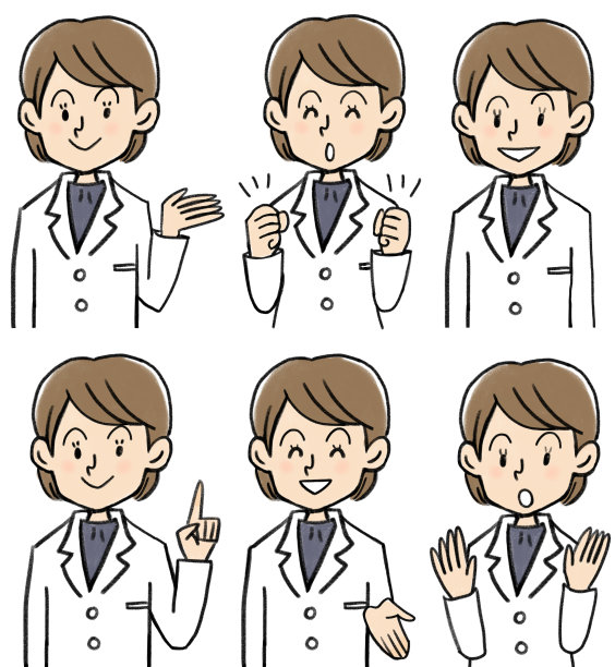 一副女医生的脸图片下载