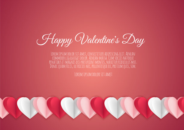 情人节概念背景粉纸图片下载