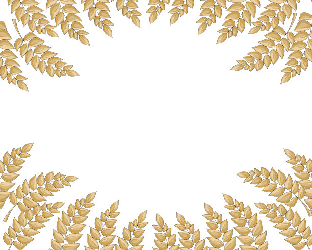 用成熟的面包耳朵做感恩节贺卡。图片下载