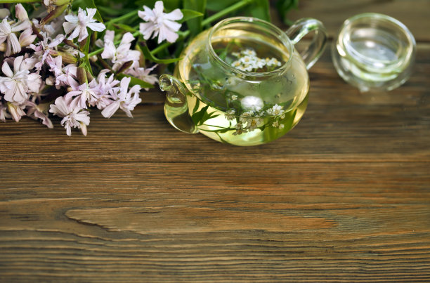 皂荚花草本茶图片下载