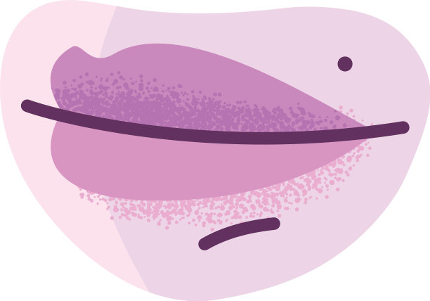 人的嘴的身体部分在白色的背景图片下载