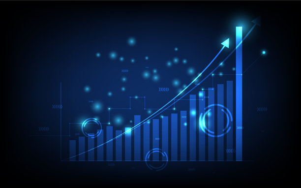 科技商业背景图金融图片下载