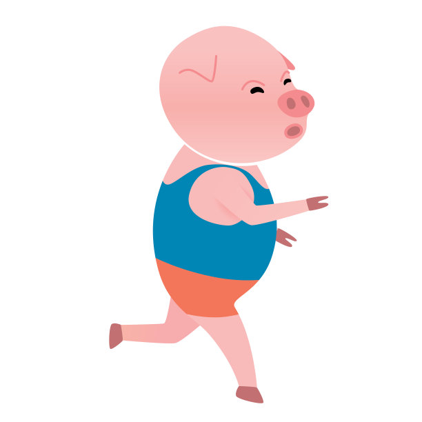 猪的卡通人物图片下载