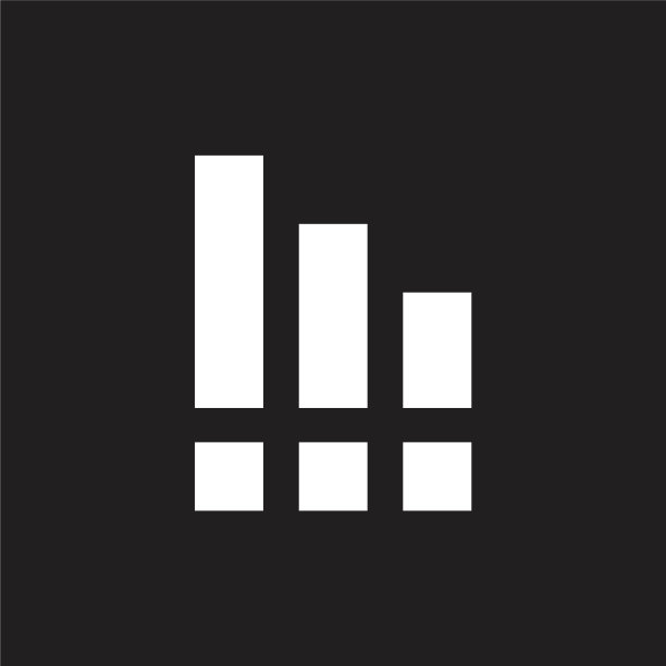 抽象字母I感叹条纹简单图片下载