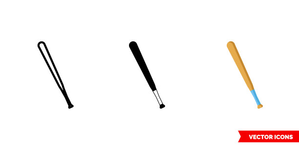 3种类型的位图标。孤立向量符号符号图片下载