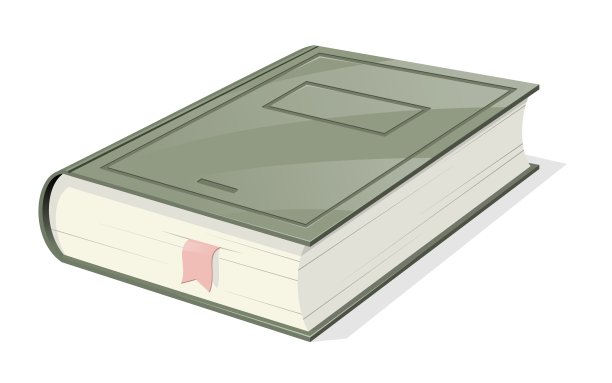 等距视图书与书签图片下载