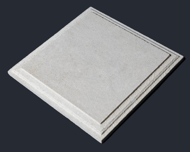 柱子上石膏装饰优雅，背景暗色图片下载