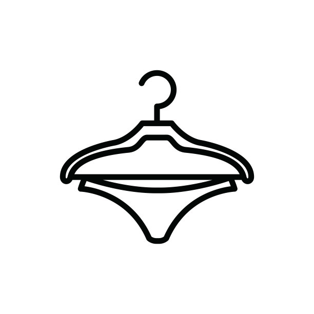 悬挂图标模板的矢量图形图片下载