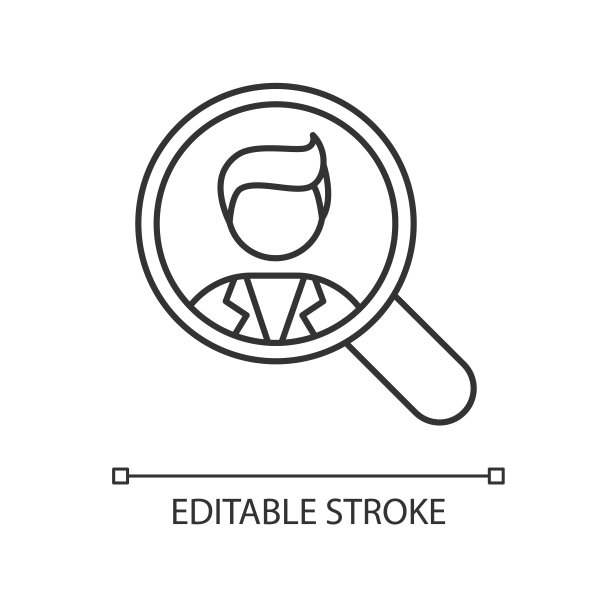 空缺像素完美线性图标图片下载