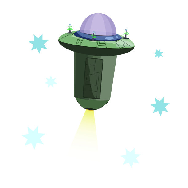 现代太空火箭图片下载