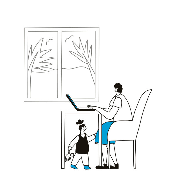 数字nomand概念人与笔记本电脑图片下载