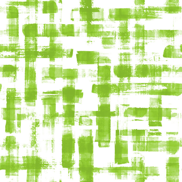 抽象的grunge十字几何形状当代艺术绿色无缝图案背景图片下载