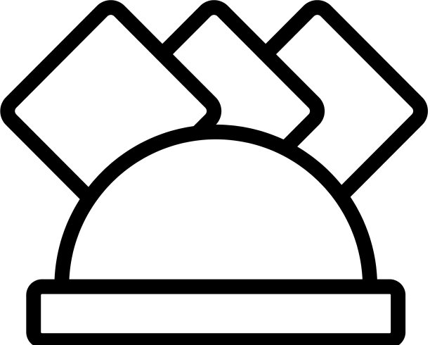 餐巾纸图标孤立轮廓符号图片下载