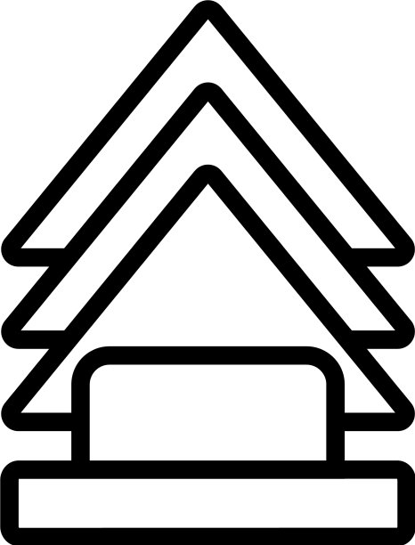 餐巾纸图标孤立轮廓符号图片下载