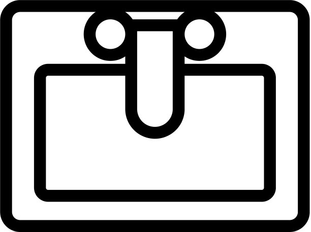 水槽图标孤立的轮廓符号图片下载