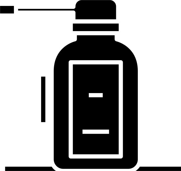 鼻丸黑色图标概念图片下载